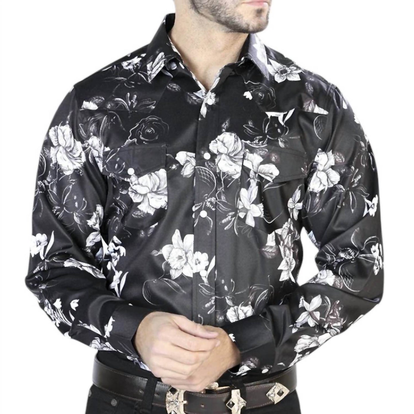 El Señor De Los Cielos - Casual Long Sleeve Shirt - Rack Hunt