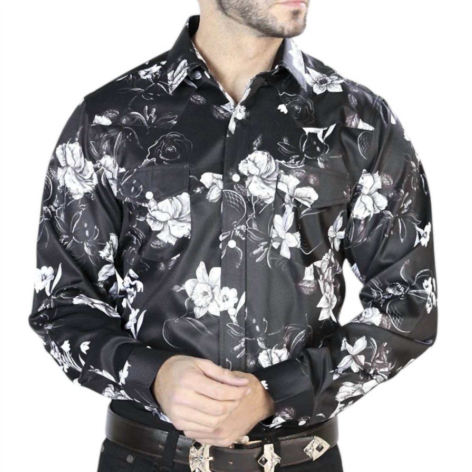 El Señor De Los Cielos - Casual Long Sleeve Shirt - Rack Hunt