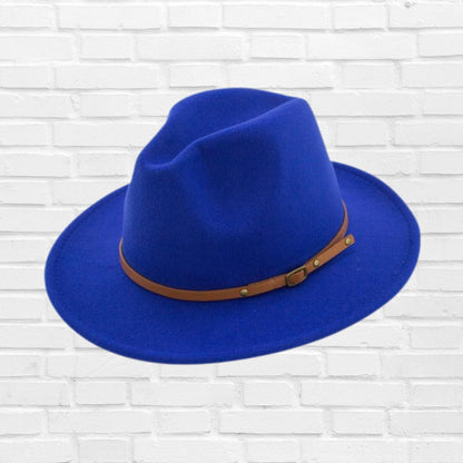 Retro Flat Brim Hat