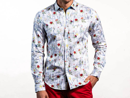 Summer Garden Button Down Shirt