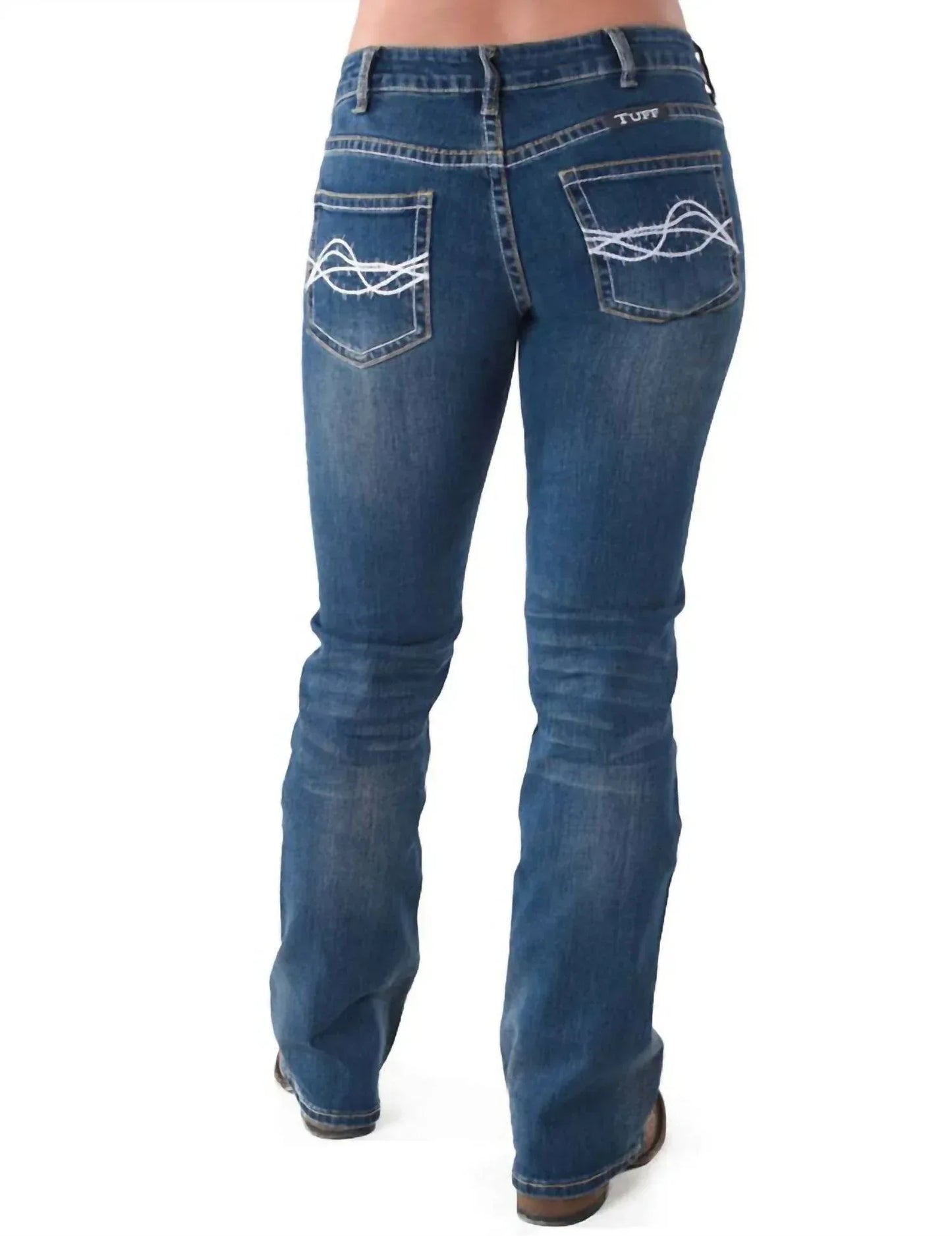 Cowgirl Tuff - Don't Fence Me In Bootcut Jeans - Rack Hunt