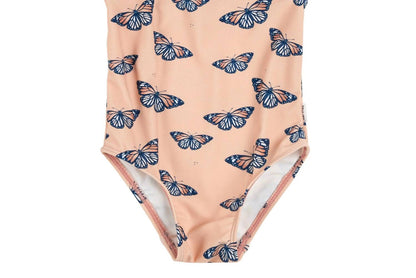 Kids' Butterfly One Piece Swimsuit