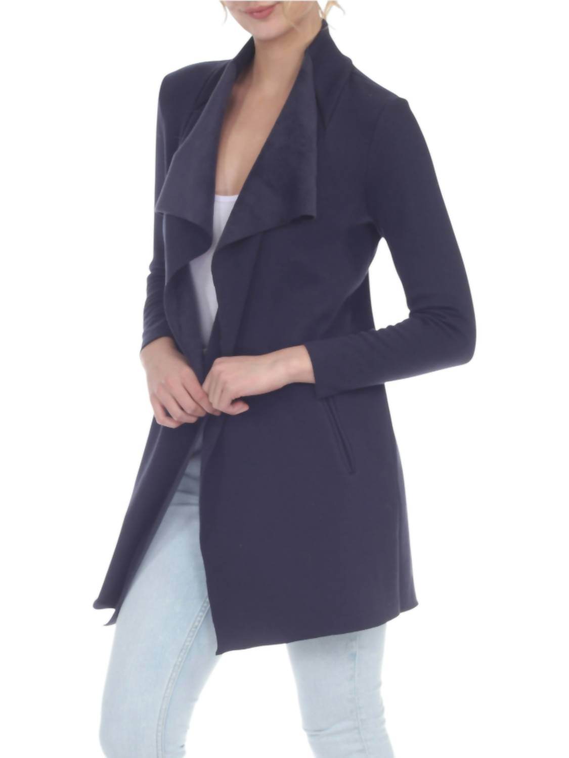 Rain and Rose - Drape Neck Jacket - Rack Hunt -