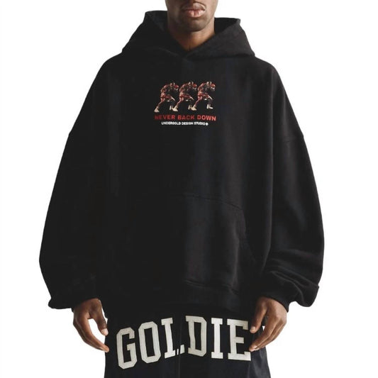 Dreamers "never Back Down" Hoodie