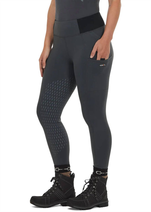 Full Leg Pocket Utility Riding Tight Pants