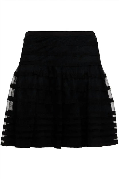 RED VALENTINO - Tiered Mini Skirt - Rack Hunt