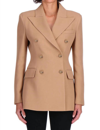 Double Breasted Cady Jacket
