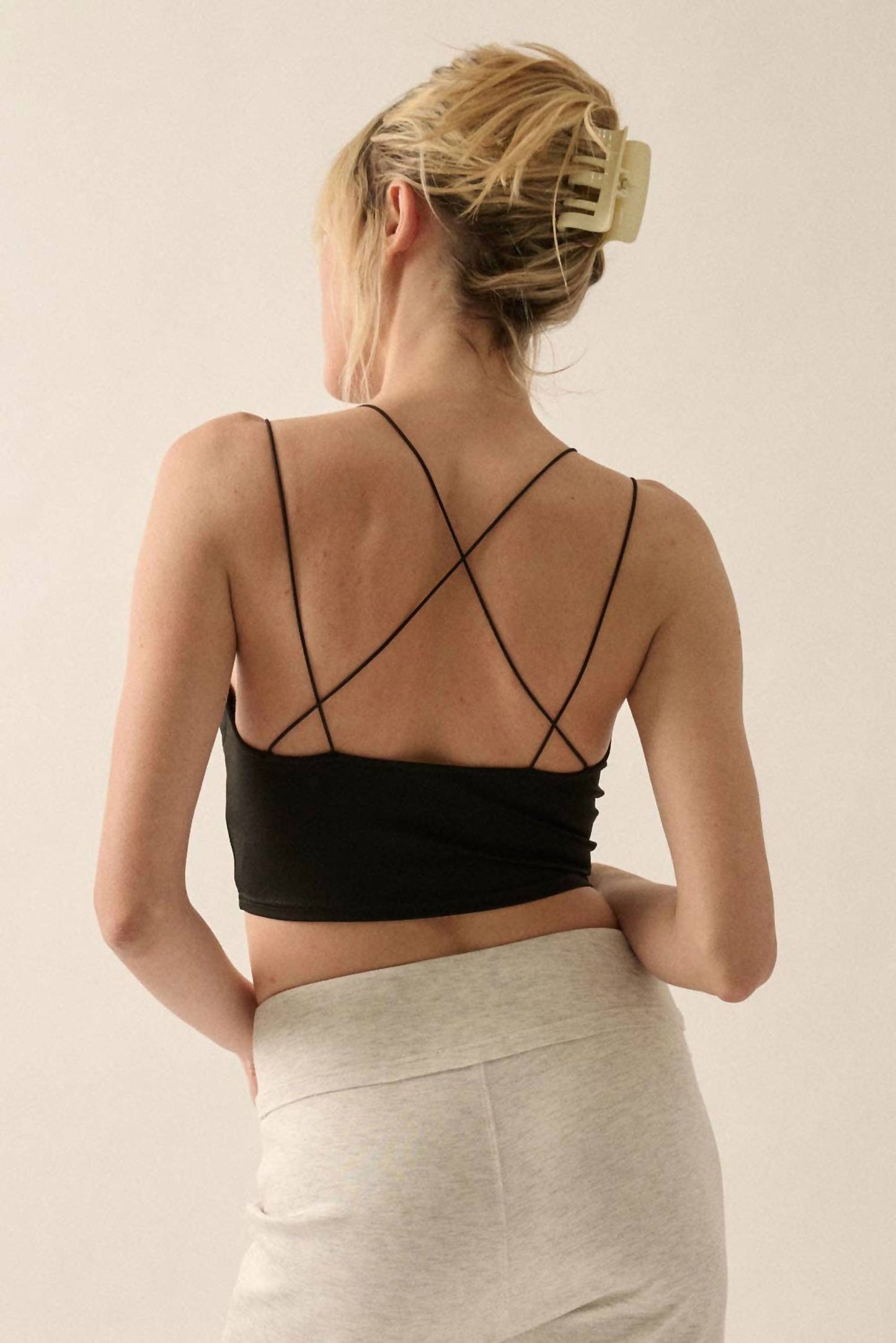 Elevate Layered Rib-Knit Cami Top
