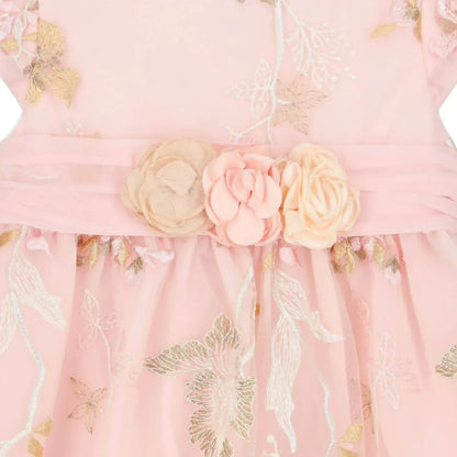 Patachou - Embroidered Tulle Woven Dress - Rack Hunt