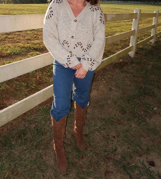 Mane Horse Cardigan