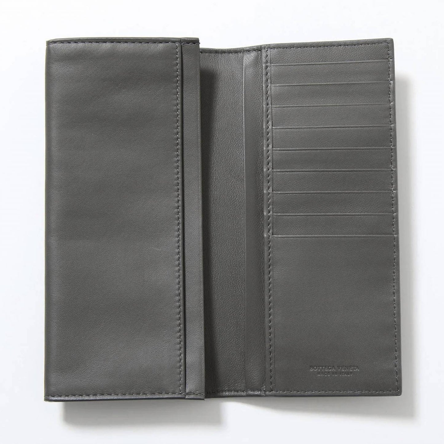 Women's Veneta Bi-fold Long Leather Wallet