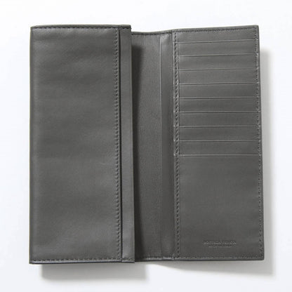 Women's Veneta Bi-fold Long Leather Wallet