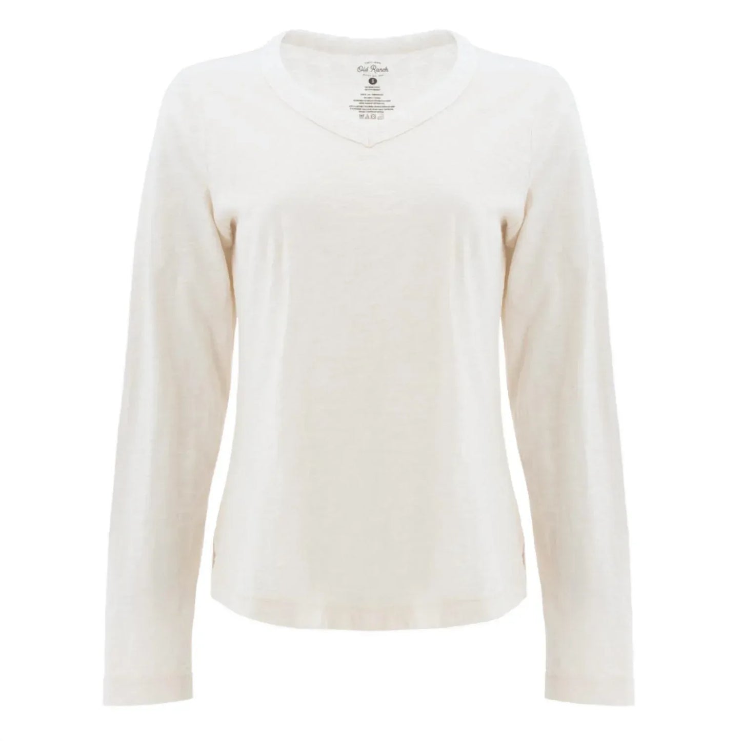 Old Ranch - Layla Organic V-Neck Top - Rack Hunt