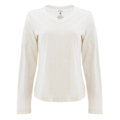 Old Ranch - Layla Organic V-Neck Top - Rack Hunt