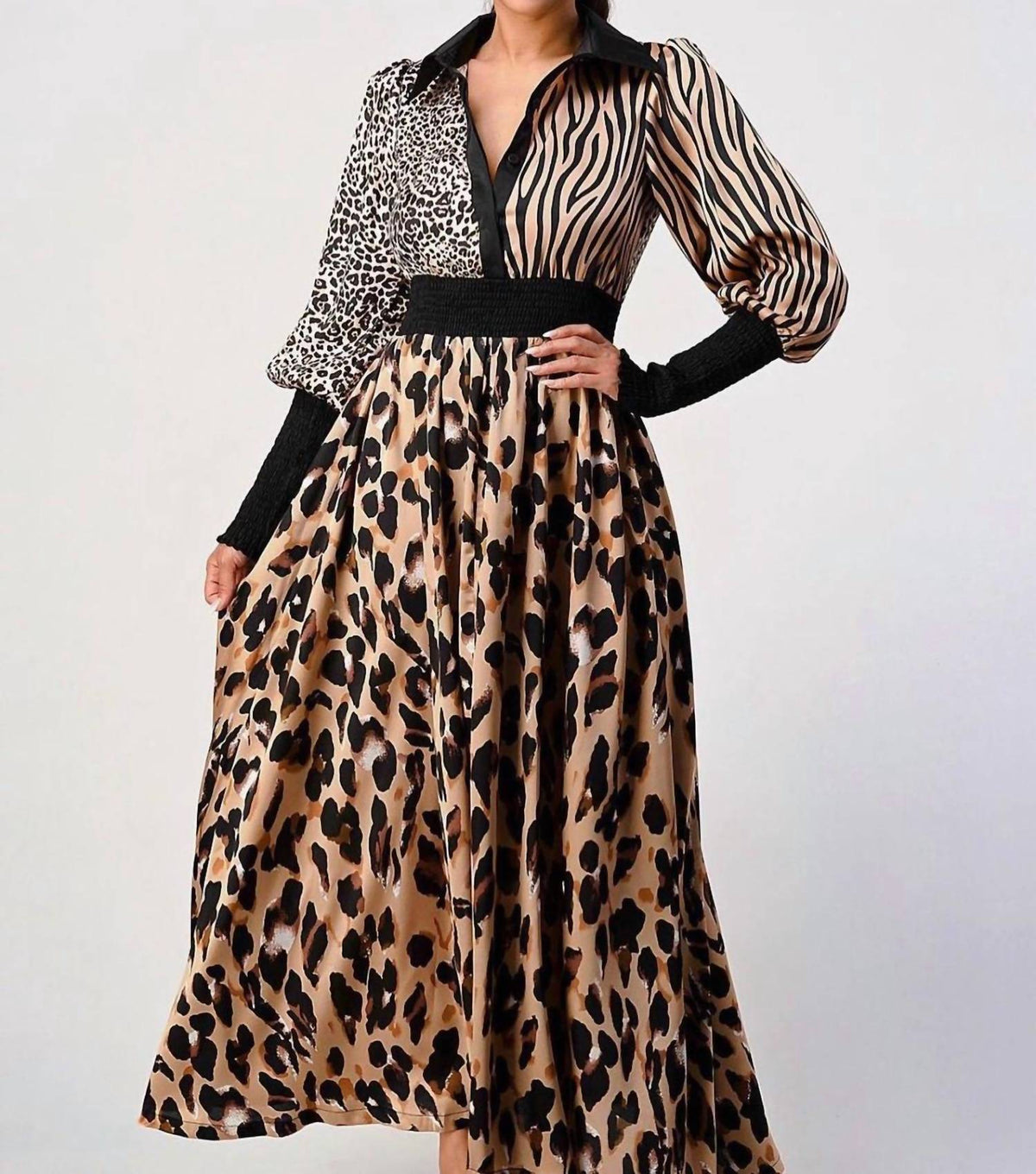 Animal Print Dress