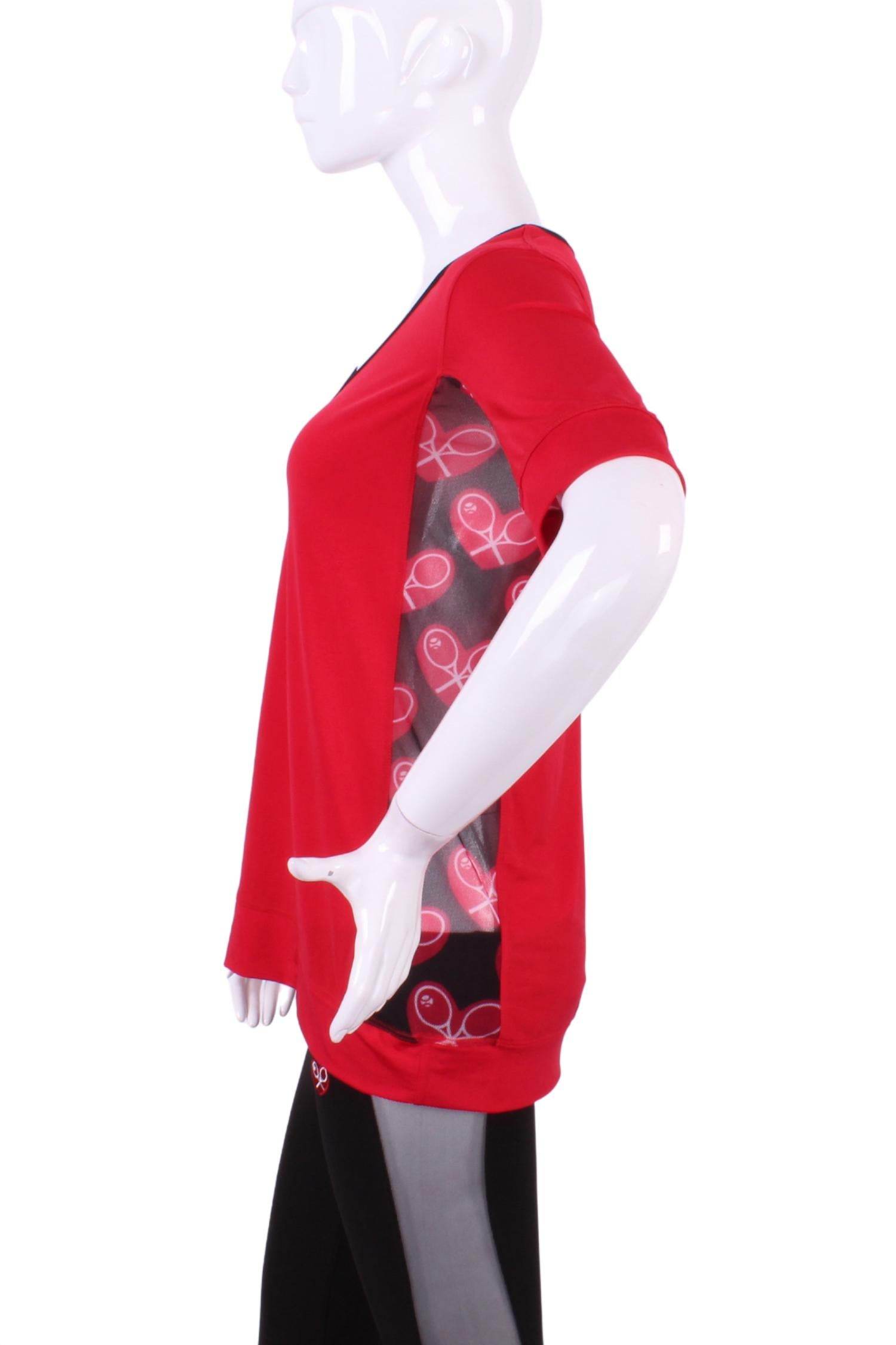 Love Love Tennis - Women's Baggy Vee Tee - Rack Hunt