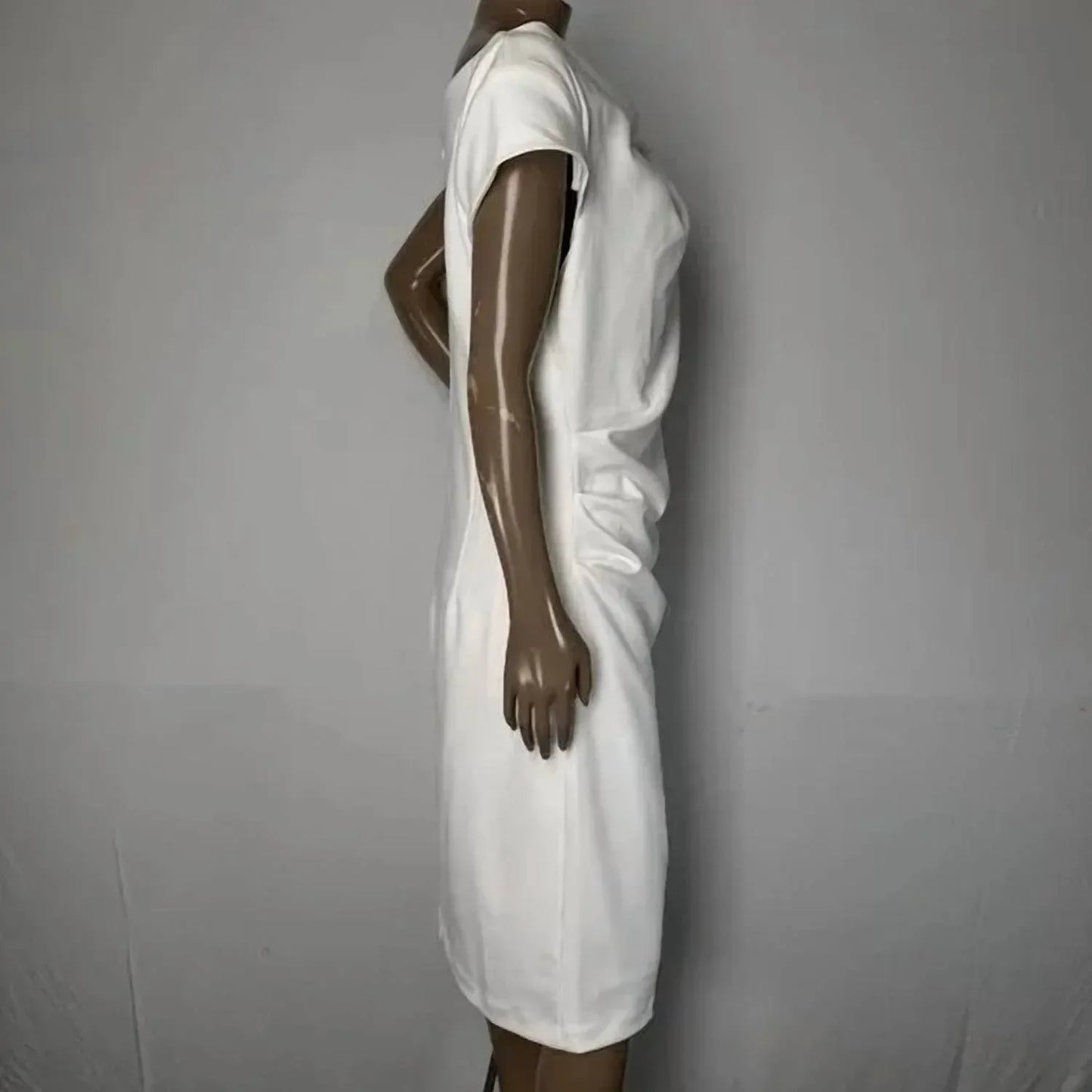 White House Black Market - Cap Sleeve Draped Midi Dress - Rack Hunt