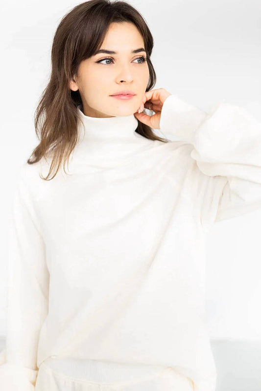 Raglan Turtleneck Sweater