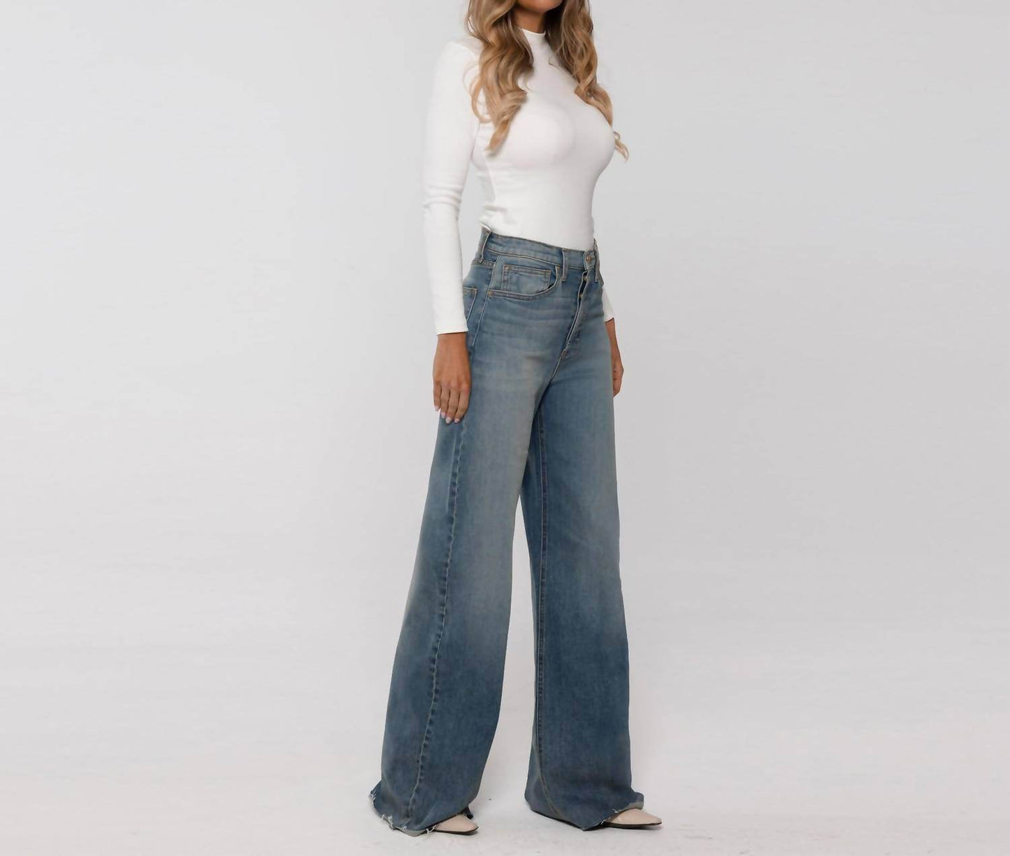 Rudes Denim - Phoenix Wide Leg Jeans - Rack Hunt -