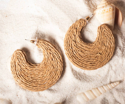 Women's Moon Pie Earrings