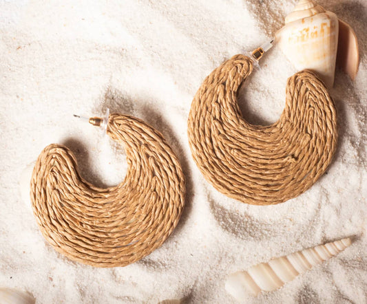 Women's Moon Pie Earrings