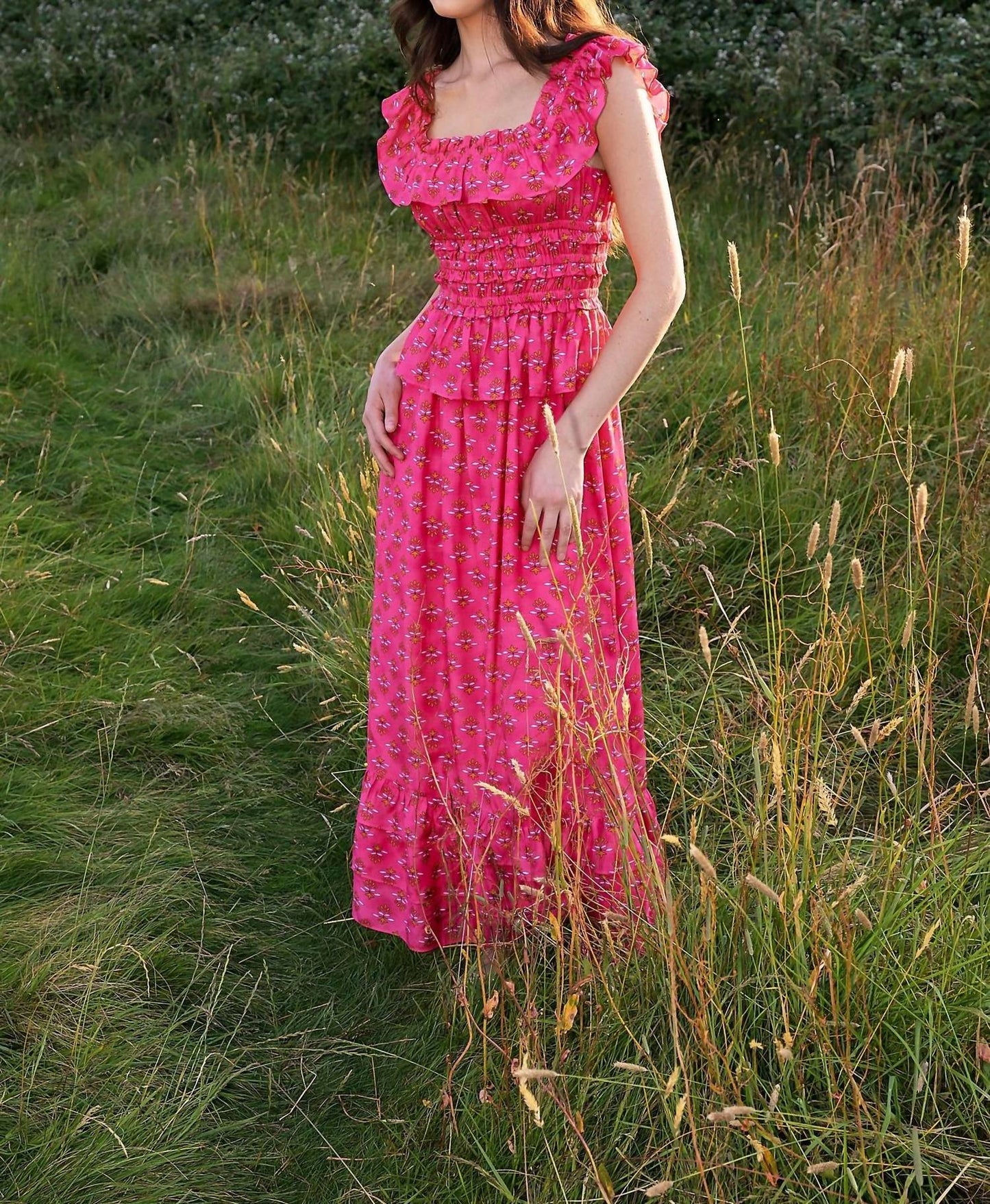Rae Smocked Maxi Dress