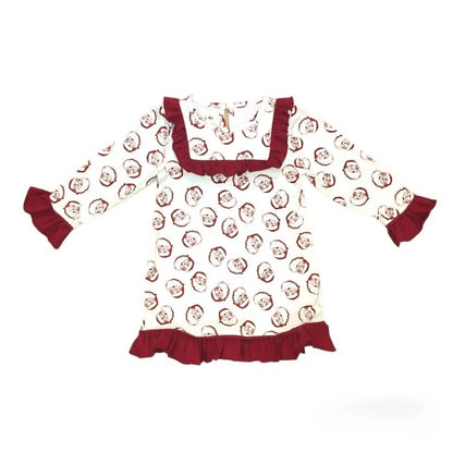 Melina & Me - Girls Classic Santa Ruffle Gown - Rack Hunt
