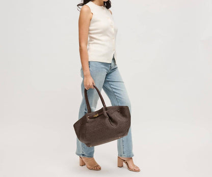 Women's Kaia Straw Tote Bag