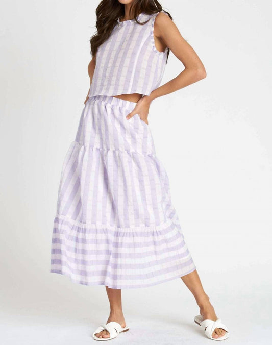 Aviana Top and Skirt Set