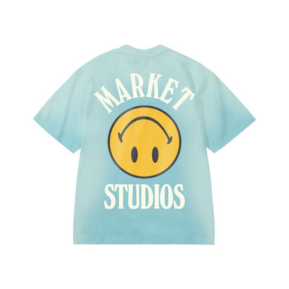 Men's Smiley Upside Down Lockup T-shirt