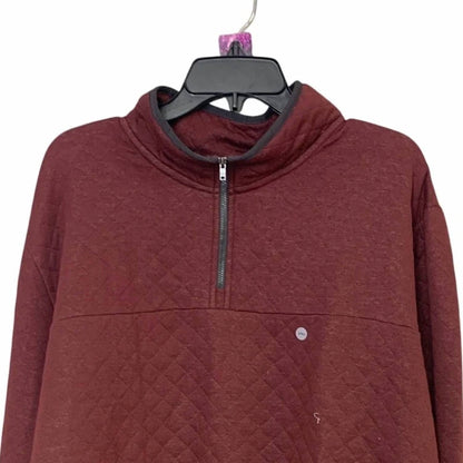 Women's Quarter Zip Quilted Warm Jacket - Plus