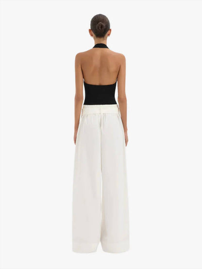 Charlie Belted Trouser