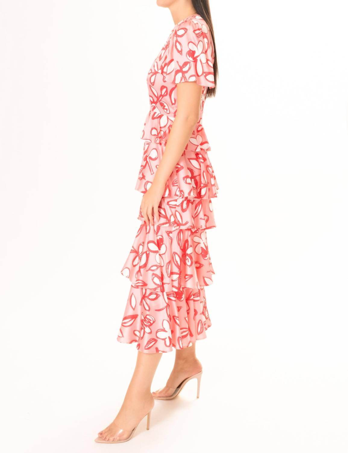 Area Stars - Floral Tier Maxi Dress - Rack Hunt