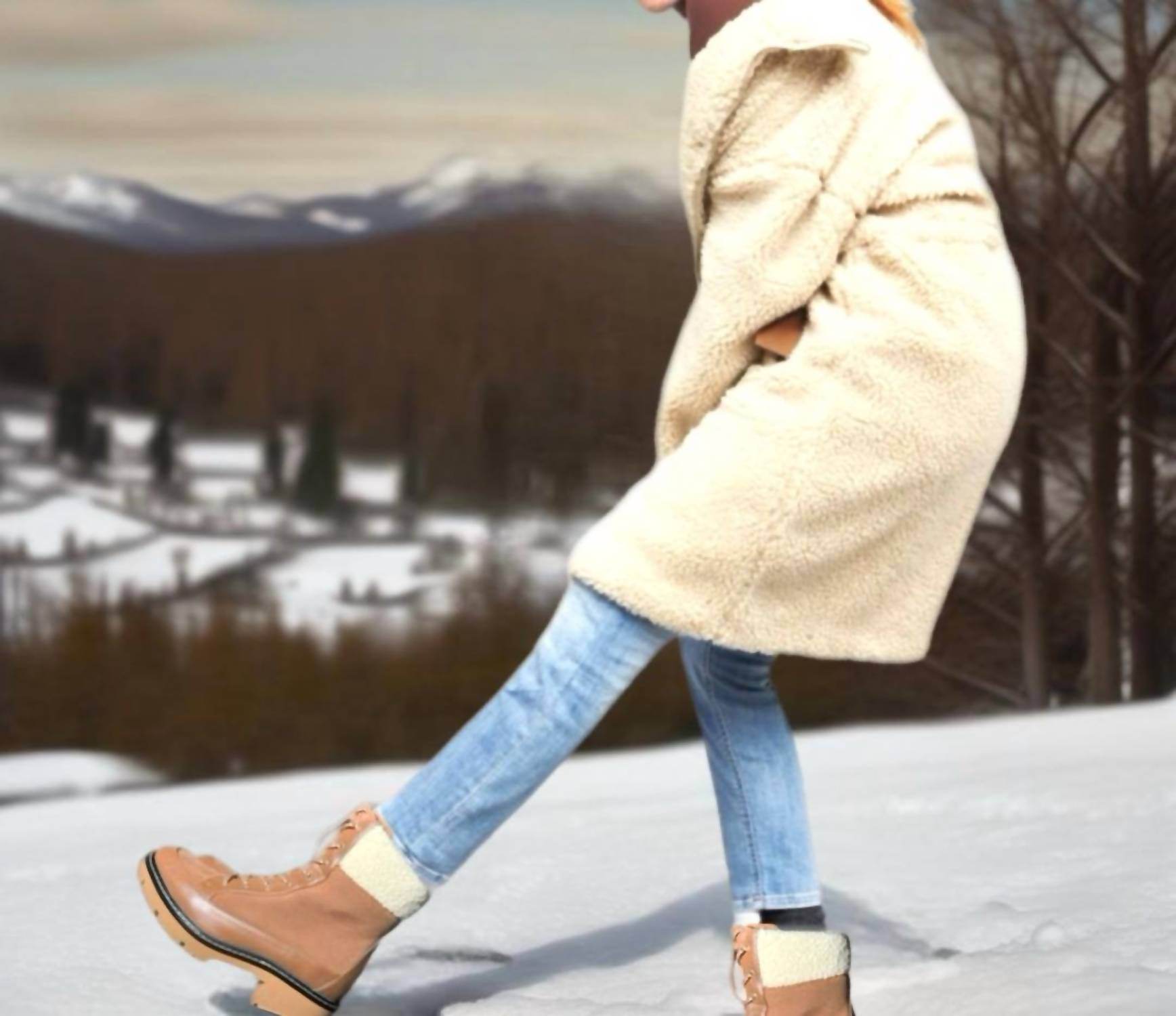 Violet & Red - Women's Alexa Leather Lace Up Bootie - Rack Hunt -