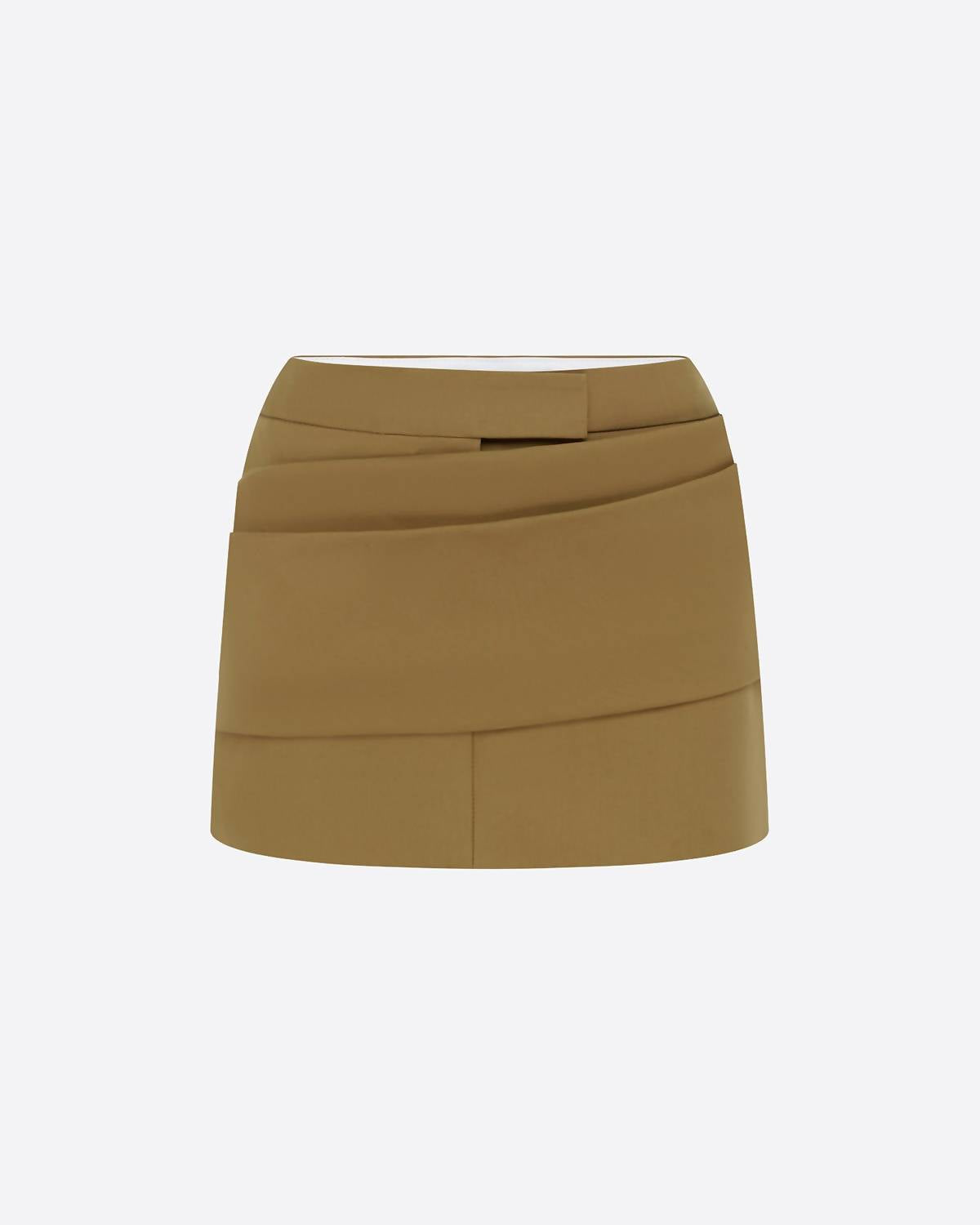 Low Rise Mini Skirt