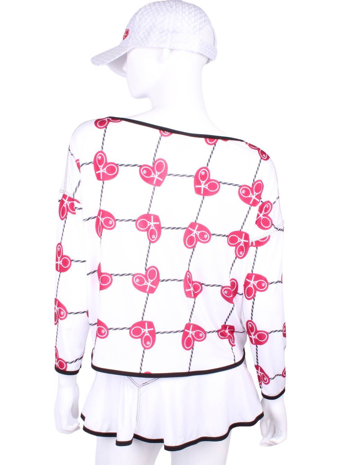 Love Love Tennis - Women's Limited Long Sleeve Top - Rack Hunt