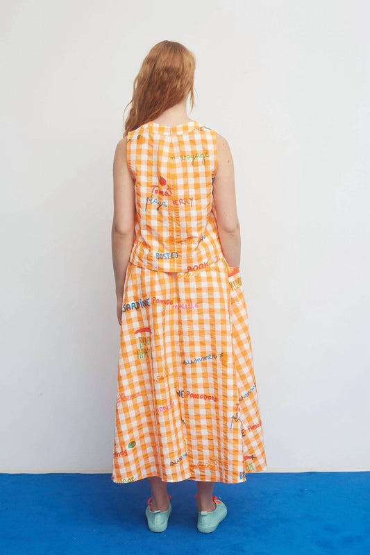 Jaleo Vichy Skirt