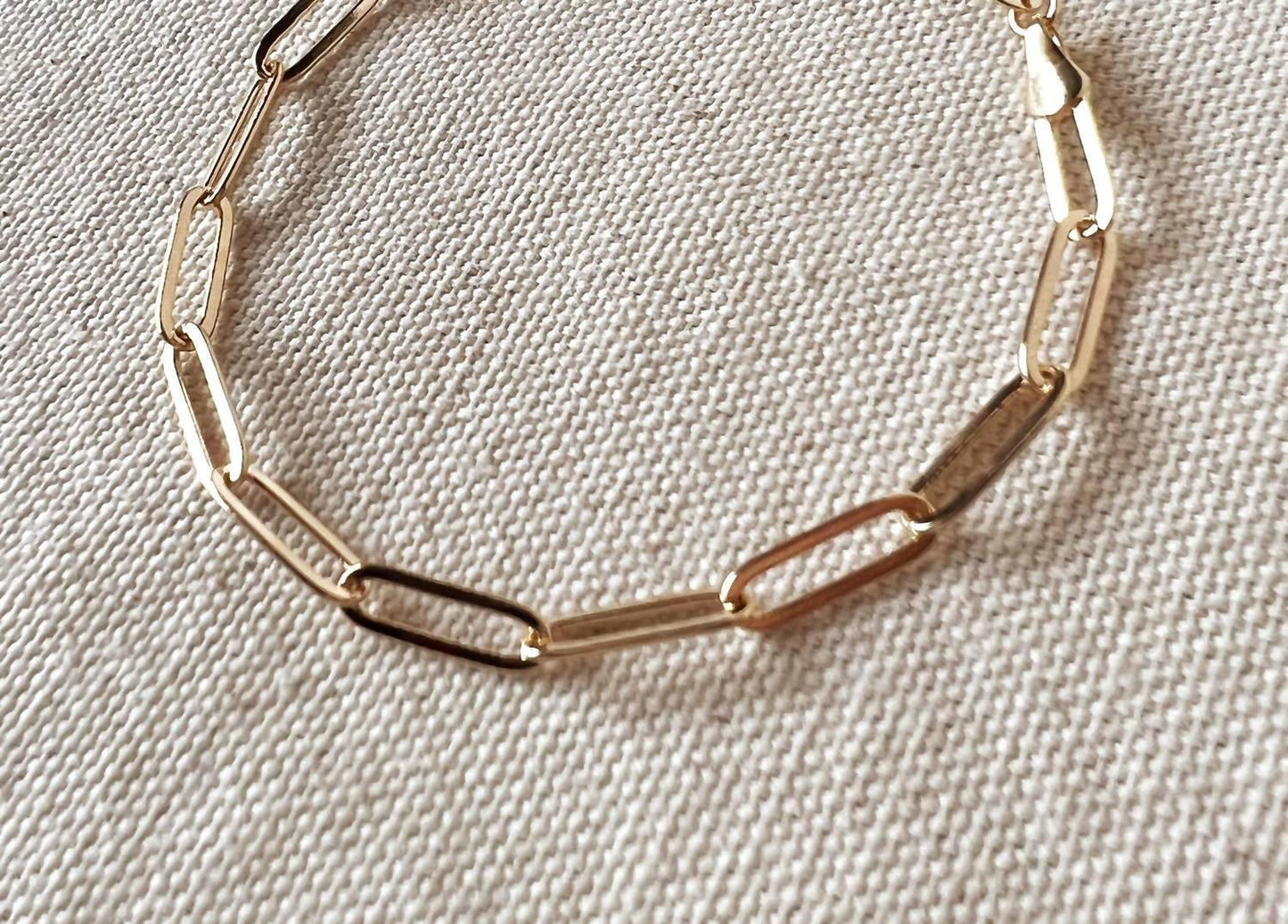 GoldFi - Women's Paperclip Bracelet - Rack Hunt