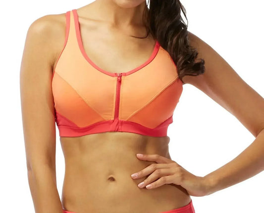 Coco Reef - Barbados D-cup Pure Racer Back Zip Front Underwire Bikini Top - Rack Hunt