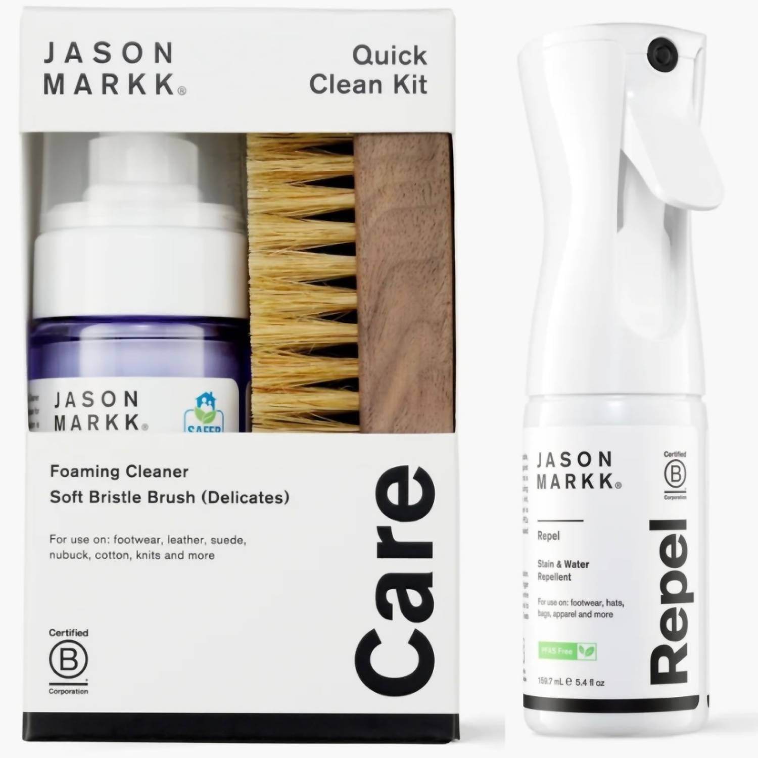 Jason Markk - Quick Clean Kit And Repel Protection Bundle - Rack Hunt -