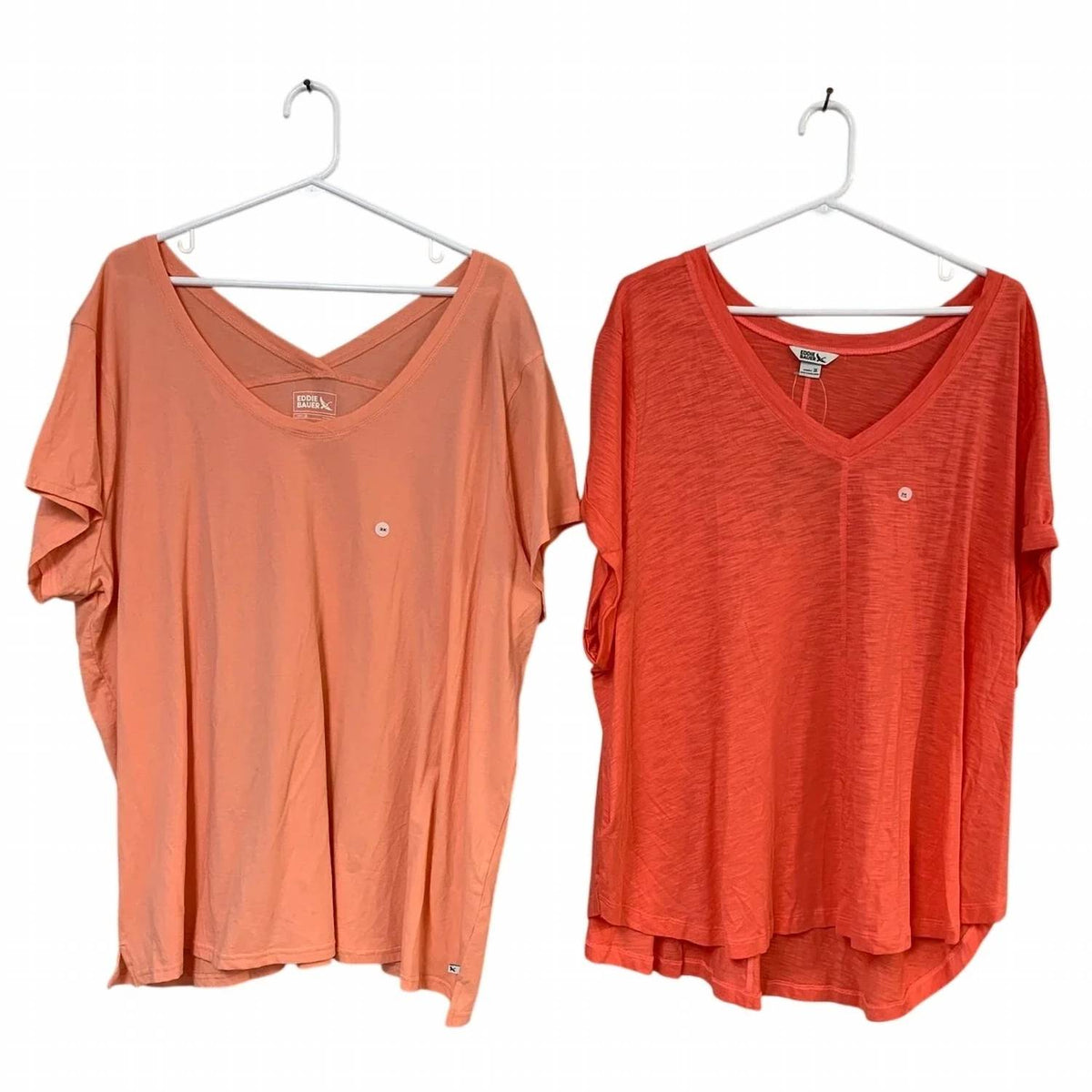 Women's Gatecheck V-neck Two-piece Tee - Plus