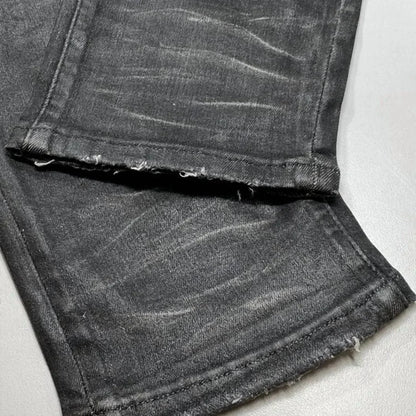 Tulones - Men’s Euro Distressed Denim Skinny Jeans - Rack Hunt