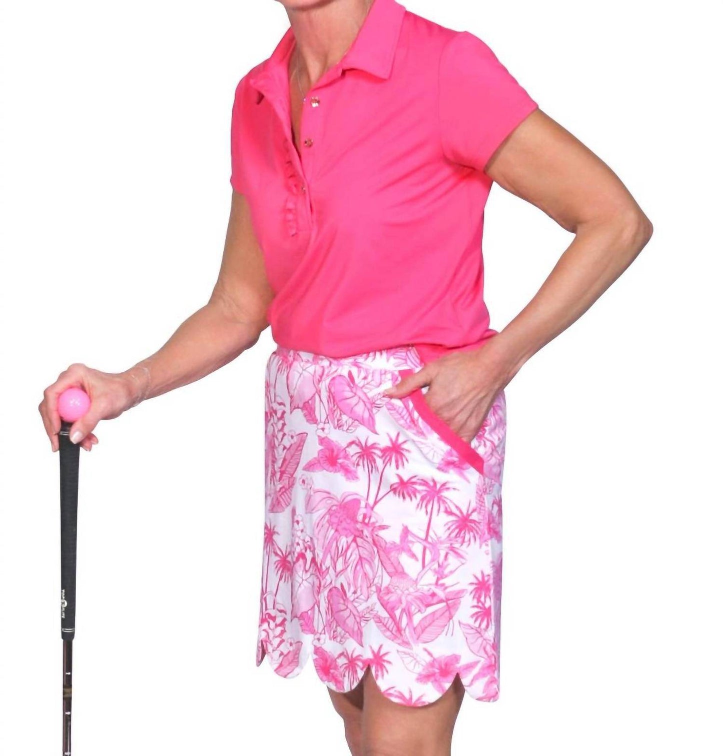 AnaClare Active - Sassy Scallop Skort - Rack Hunt -