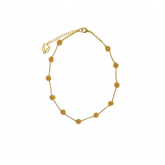 Women's Dome Mini Handmade Crochet Necklace