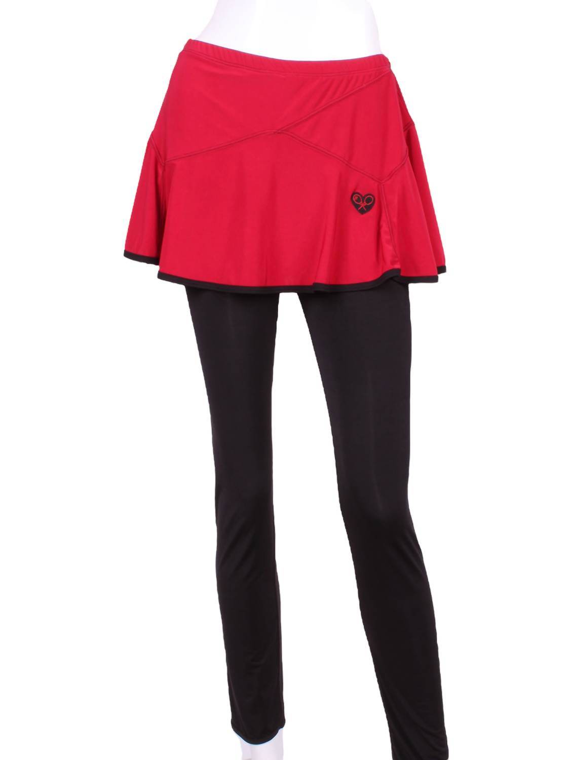 Love Love Tennis - Women's Triangle Skirt With Leggings - Rack Hunt -