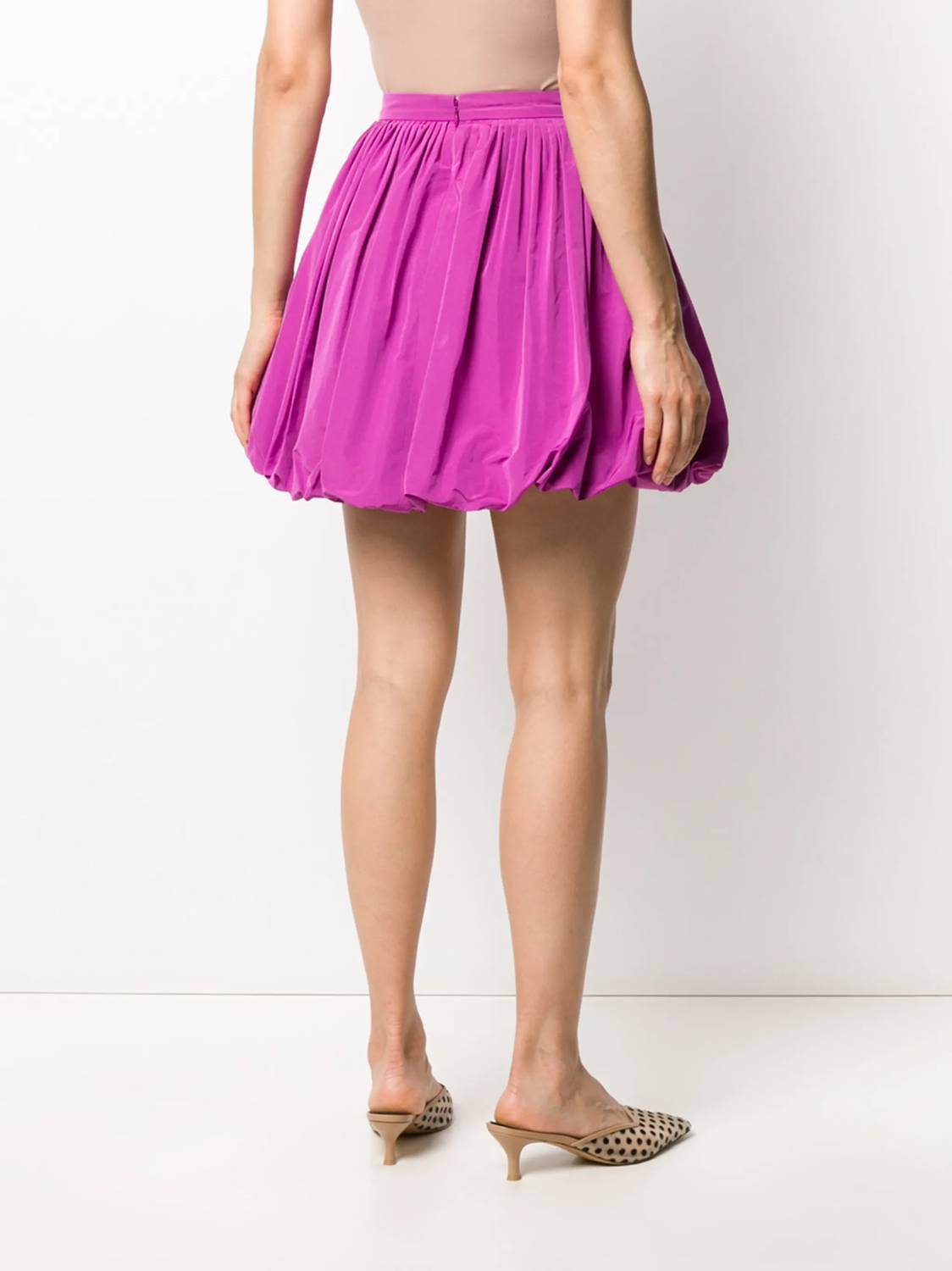 Valentino - Pleated Bubble Hem Skirt - Rack Hunt