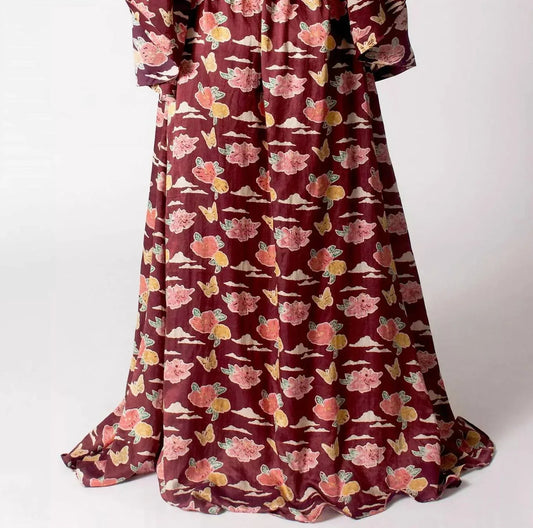 Miguelina - Amora Cut-out Floral Maxi Dress - Rack Hunt