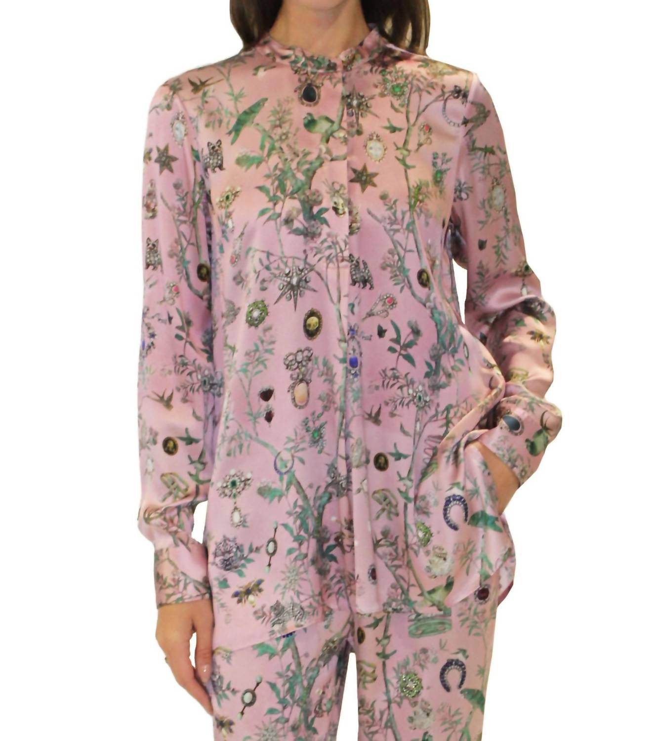 Libertine - Pauline De Rothchild Silk Tunic Blouse - Rack Hunt -