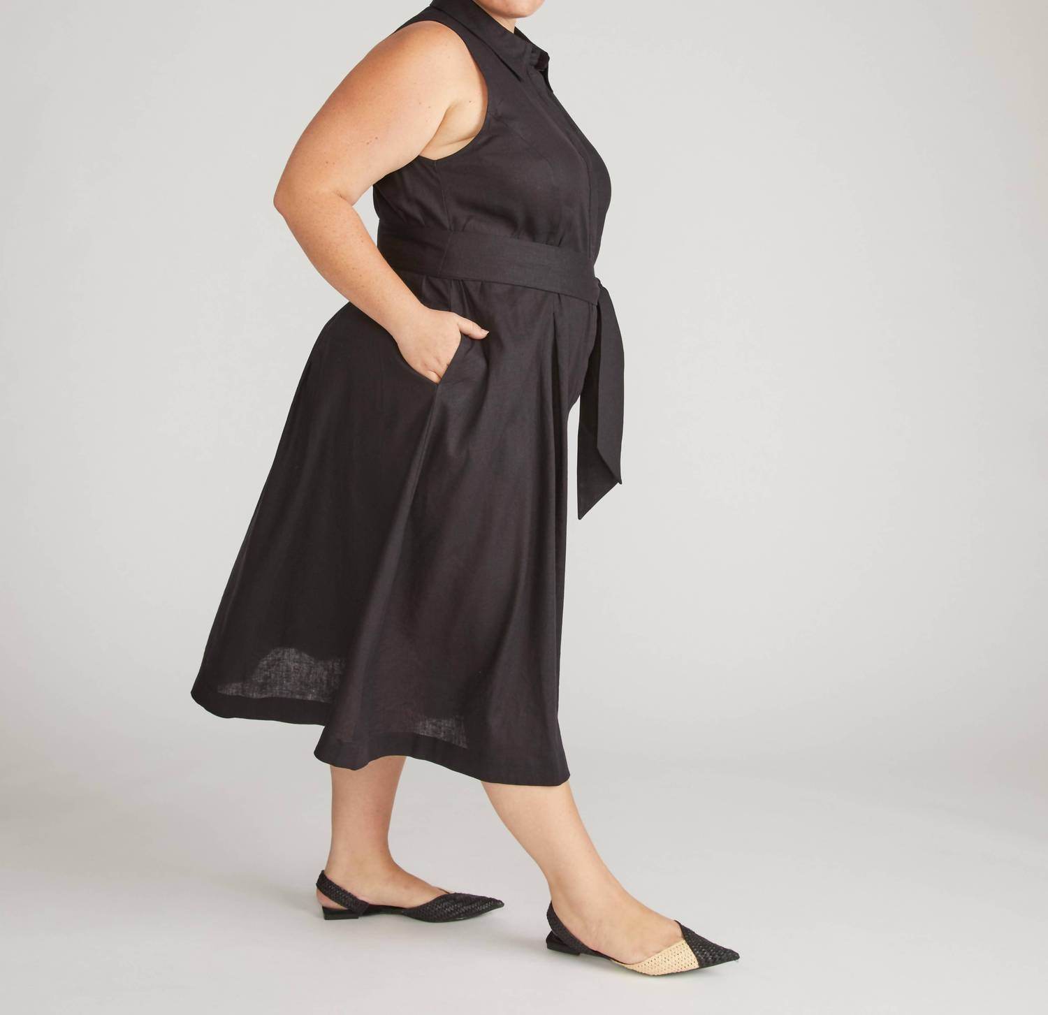 Universal Standard - Adelaide Linen Shirtdress - Rack Hunt -