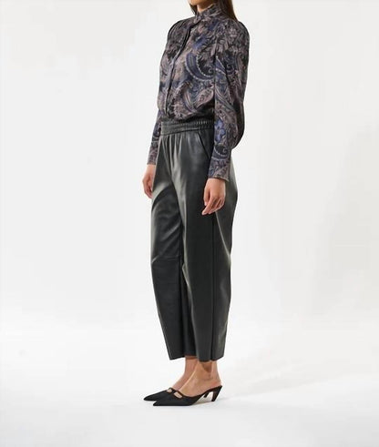 Nicola Long Slight Puff Sleeves Blouse
